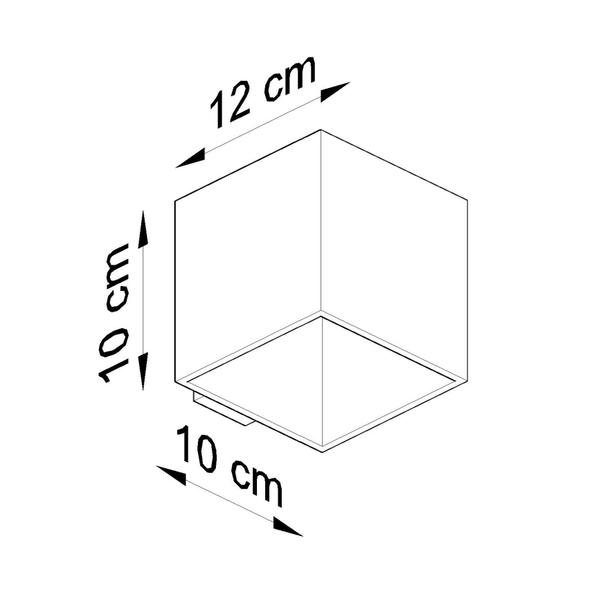 Brilagi -  LED Fali spotlámpa MURO 1xG9/4W/230V fekete