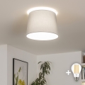 Brilagi - LED felületre szerelhető csillár CERIA 1xE27/40W/230V átm. 30 cm szürke