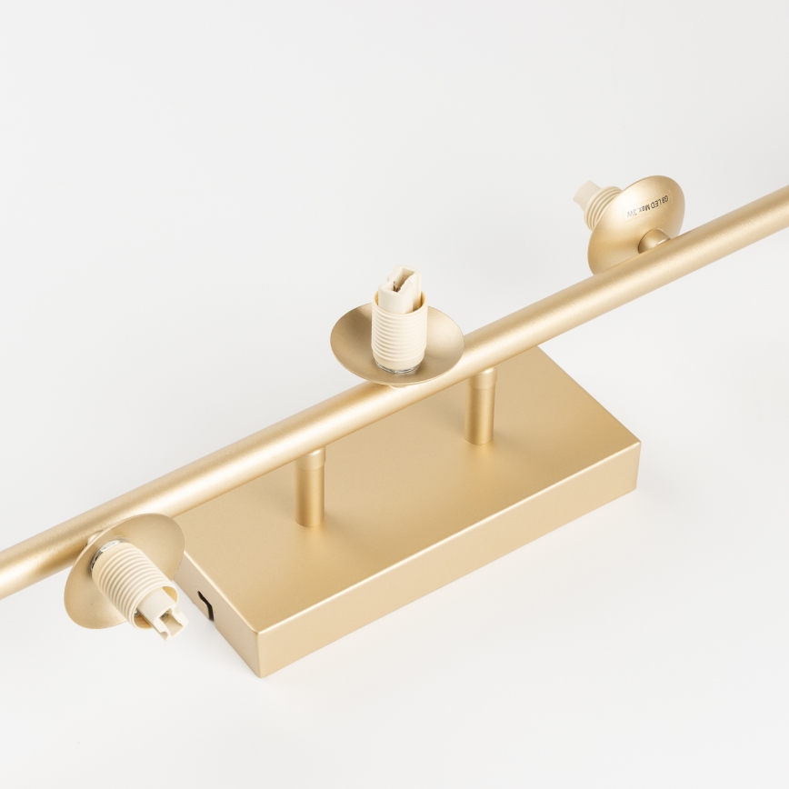 Brilagi - LED Felületre szerelhető csillár MILLA 7xG9/3W/230V arany/fehér