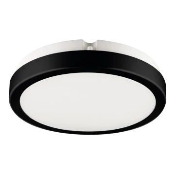 Brilagi - LED Fürdőszobai mennyezeti lámpa PERA LED/12W/230V átm. 18 cm IP65 fekete