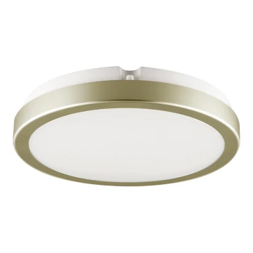 Brilagi - LED Fürdőszobai mennyezeti lámpa PERA LED/18W/230V átm. 22 cm IP65 arany