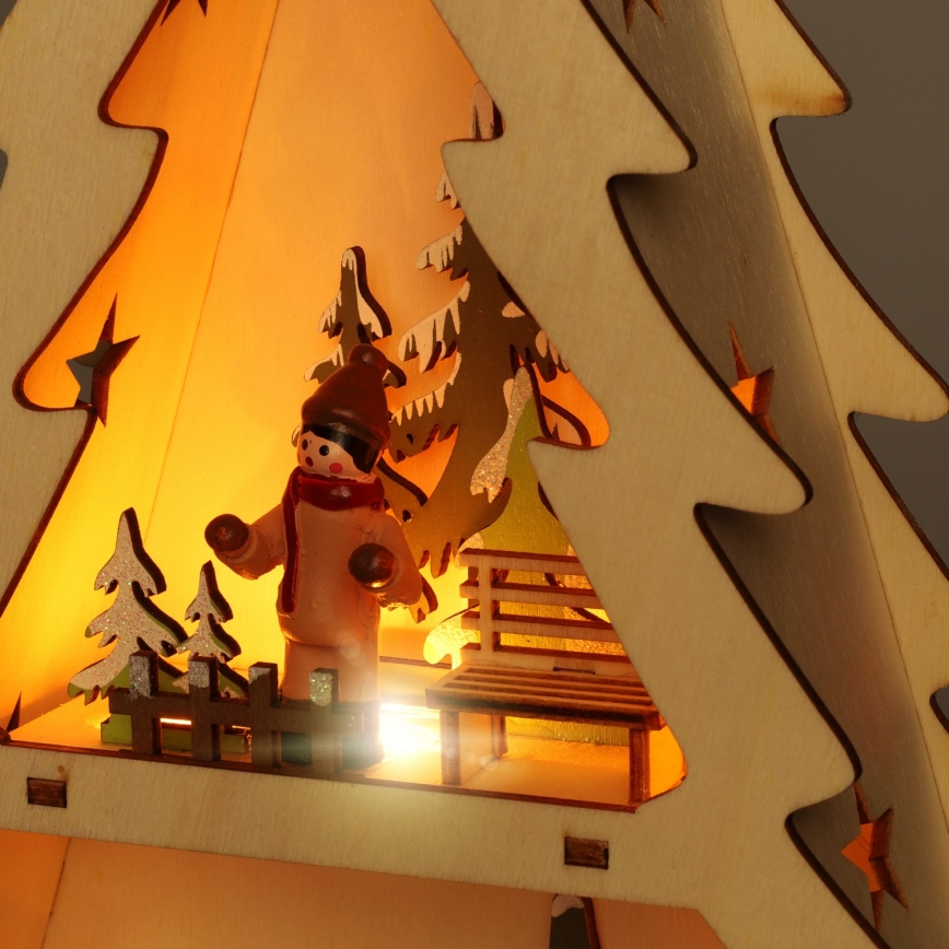 Brilagi - LED karácsonyfa dekoráció LED/3xAA