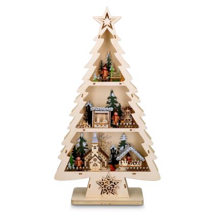 Brilagi - LED karácsonyfa dekoráció LED/3xAA