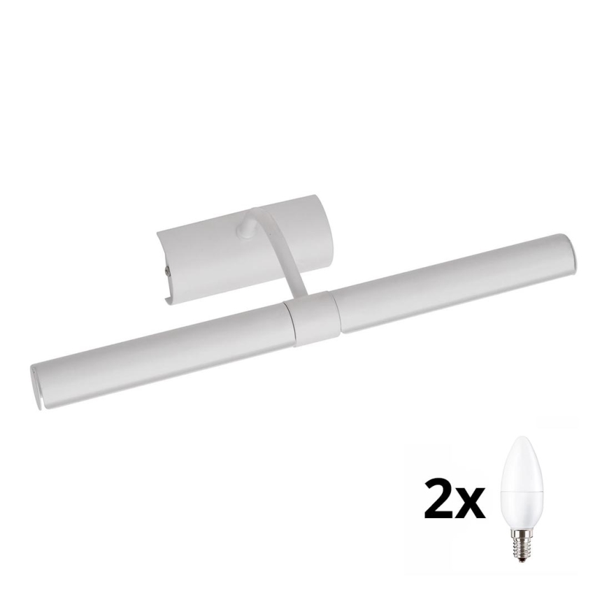 Brilagi - LED Képmegvilágító DANAE 2xE14/6W/230V fehér