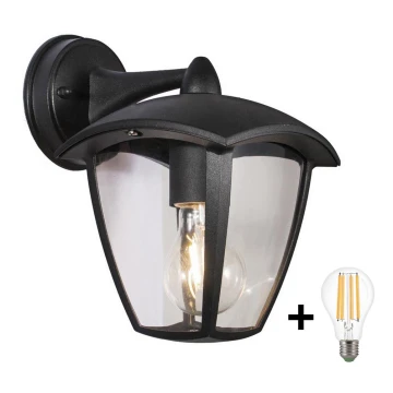 Brilagi - LED Kültéri fali lámpa LUNA 1xE27/60W/230V IP44