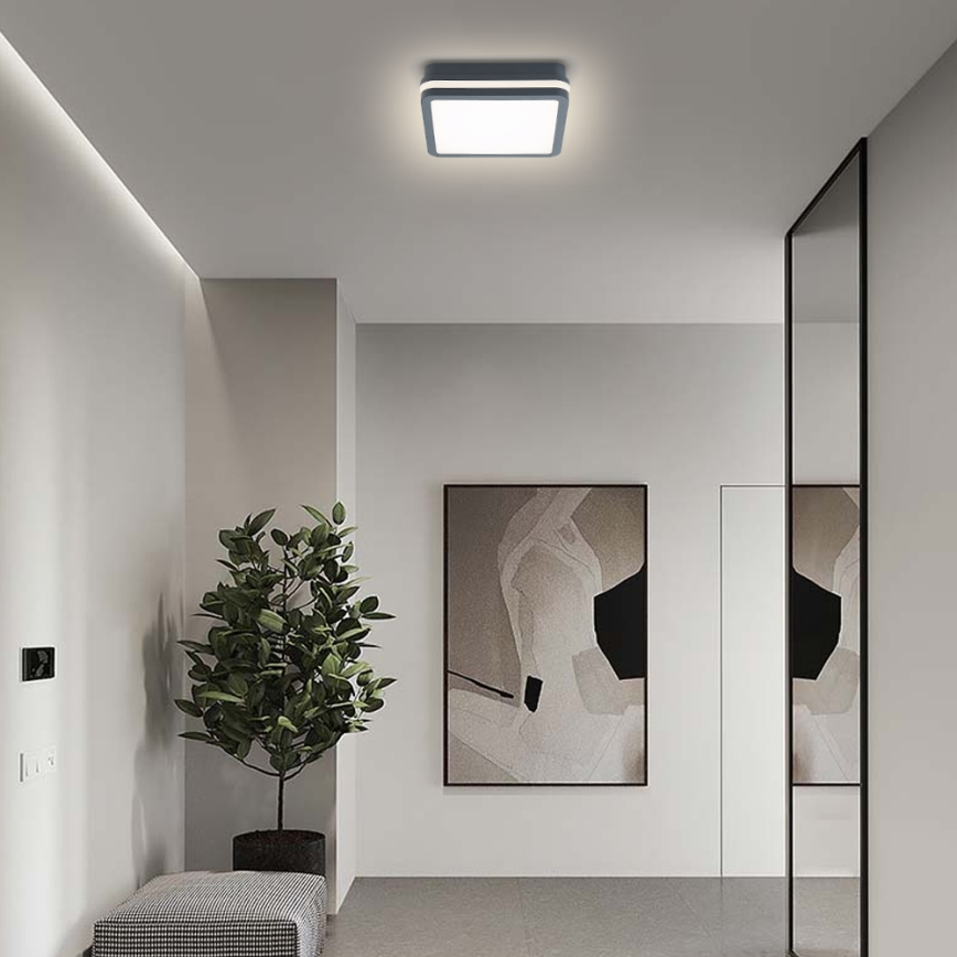 Brilagi - LED Kültéri lámpa BENE LED/18W/230V 22x22 cm antracit IP54