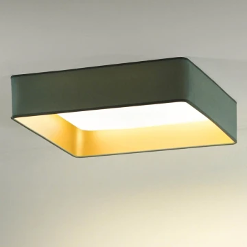 Brilagi - LED Mennyezeti lámpa VELVET SQUARE LED/24W/230V menta