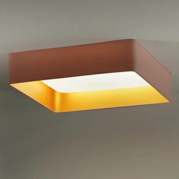 Brilagi - LED Mennyezeti lámpa VELVET SQUARE LED/24W/230V rózsaszín