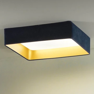 Brilagi - LED Mennyezeti lámpa VELVET SQUARE LED/24W/230V sötét kék