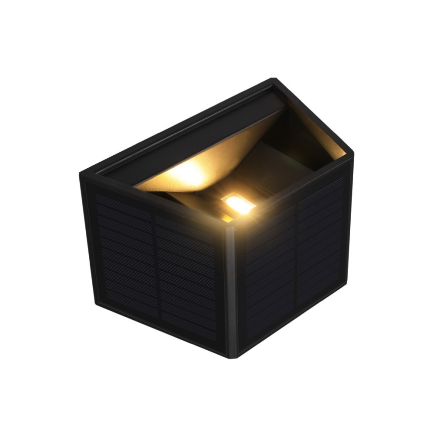 Brilagi - LED Napelemes fali lámpa érzékelővel SOLAR CUBE LED/2W/3,2V IP54