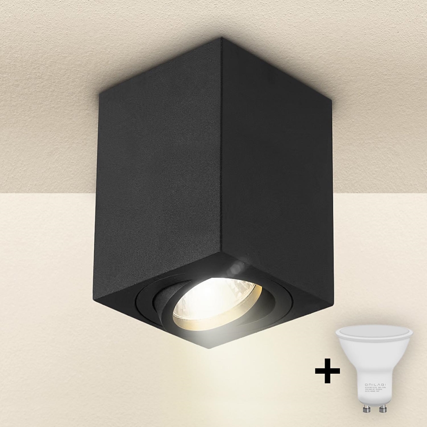 Brilagi - LED Spotlámpa MIA 1xGU10/30W/230V 100x80 mm fekete