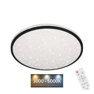 Brilo - LED Dimmelhető mennyezeti lámpa STARRY SKY LED/24W/230V 3000-6000K + távirányítás