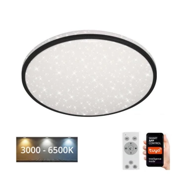 Brilo - LED Dimmelhető mennyezeti lámpa STARRY SKY LED/24W/230V 3000-6500K Wi-Fi Tuya + távirányítás