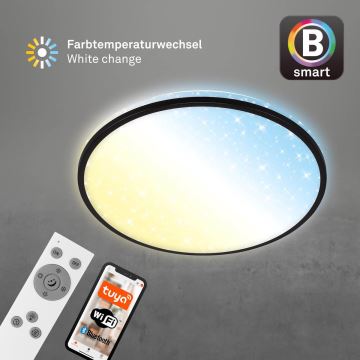 Brilo - LED Dimmelhető mennyezeti lámpa STARRY SKY LED/42W/230V 3000-6500K Wi-Fi Tuya + távirányítás