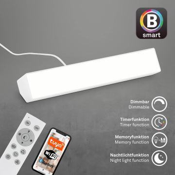 Brilo - LED RGBW Dimmelhető asztali lámpa LED/9W/230V 3000-6500K Wi-Fi Tuya + távirányítás