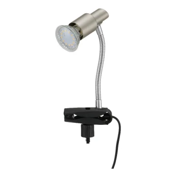 Briloner 2877-012P - LED asztali lámpa csipeszes SIMPLE 1xGU10/3W/230V