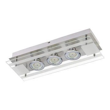 Briloner 3552-032 - LED Mennyezeti lámpa PURISTA 3xLED/5W/230V