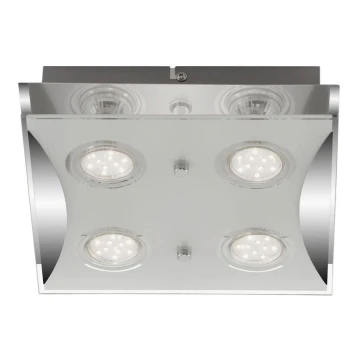 Briloner 3572-048 - LED Mennyezeti lámpa FLASH 4xGU10/3W/230V