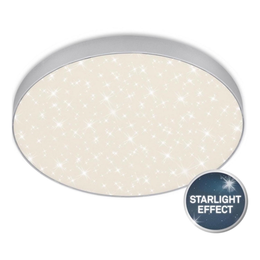 Briloner 7075-414 - LED Mennyezeti lámpa STAR SKY LED/24,5W/230V 4000K átm. 38 cm ezüst