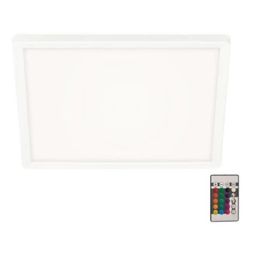 Briloner 7091-416 - LED RGBW Dimmelhető mennyezeti lámpa SLIM LED/22W/230V + távirányítás