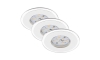 Briloner 7197-036-KÉSZLET 3x LED Dimmelhető fürdőszobai beépíthető lámpa LED/4,5W/230V IP44