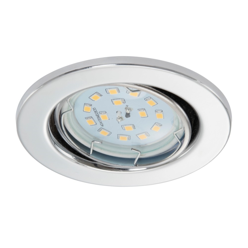 Briloner 7220-038- KÉSZLET 3x LED Fürdőszobai beépíthető mennyezeti lámpa FIT 1xGU10/5W/230V