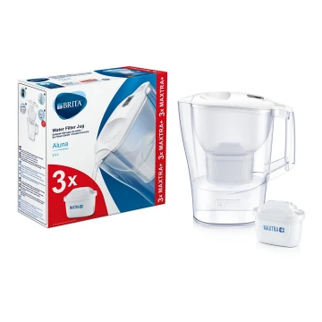 Brita - szűrős kancsó Aluna 2,4 l + 3 szűrők