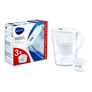 Brita - Szűrős kancsó Marella 2,4 l + 3 szűrő