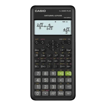 Casio - Iskolai számológép 1xLR44 fekete