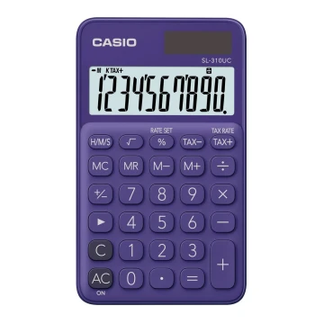 Casio - Zsebszámológép 1xLR54 lila