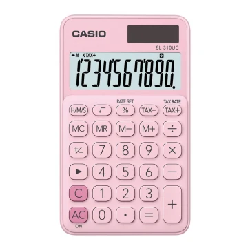 Casio - Zsebszámológép 1xLR54 rózsaszín