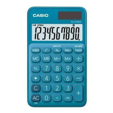 Casio - Zsebszámológép 1xLR54 türkiz