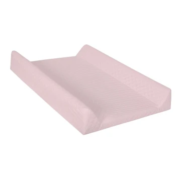 CebaBaby - Pelenkázó alátét rögzített lappal kétoldalú COMFORT 50x70 cm rózsaszín