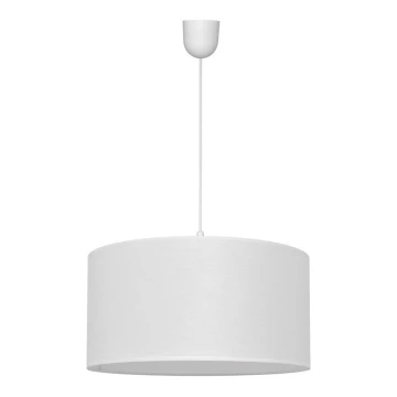 Csillár zsinóron ALBA 1xE27/60W/230V á. 40cm fehér