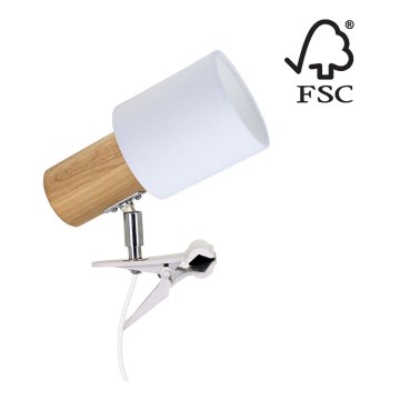 Csipeszes lámpa TREEHOUSE 1xE27/25W/230V - FSC minősítéssel