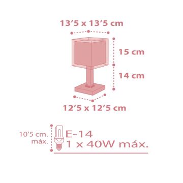 Dalber 63261S - Gyereklámpa KOALA 1xE14/40W/230V