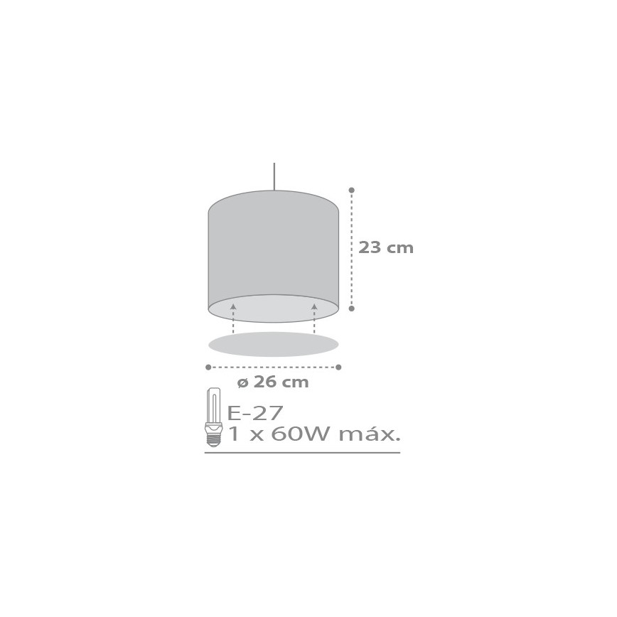 Dalber D-62012E - Gyerek csillár SWEET DREAM 1xE27/60W/230V