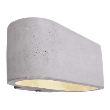 Deko-Light 341176 - Fali lámpa ATRIA 1xG9/25W/230V beton