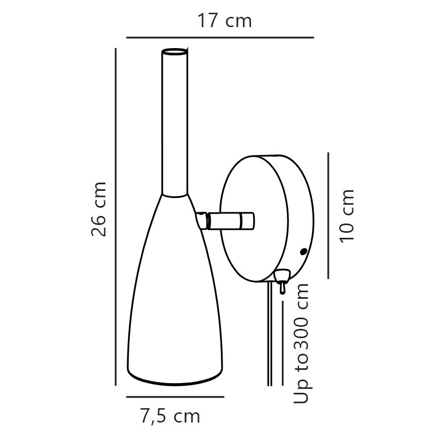 DFTP by Nordlux - Fali spotlámpa PURE 1xGU10/8W/230V szürke