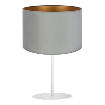 Duolla - Asztali lámpa ROLLER 1xE14/15W/230V világoszöld/arany