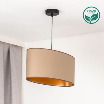 Duolla - Csillár zsinóron OVAL VEGAN 1xE27/15W/230V bézs