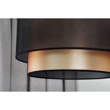 Duolla - Felületre szerelhető csillár COPPER SHINY 1xE27/15W/230V barna/réz