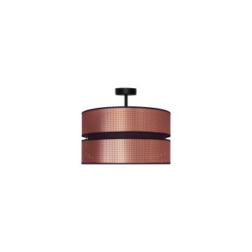 Duolla - Felületre szerelhető csillár COPPER SHINY 1xE27/15W/230V réz/fekete