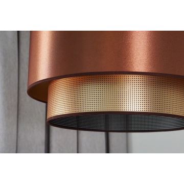 Duolla - Felületre szerelhető csillár COPPER SHINY 1xE27/15W/230V réz