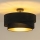 Duolla - Felületre szerelhető csillár KOBO 1xE27/15W/230V átm. 45 cm fekete