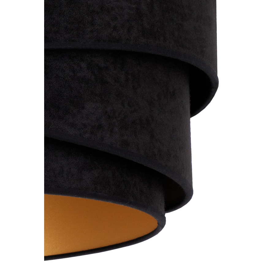 Duolla - Felületre szerelhető csillár KOBO 1xE27/15W/230V átm. 45 cm fekete