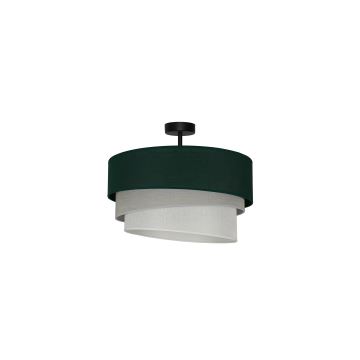 Duolla - Felületre szerelhető csillár TRIO 1xE27/15W/230V zöld/szürke/fehér