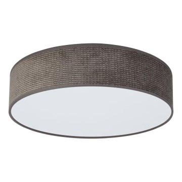 Duolla - LED Mennyezeti lámpa CORTINA LED/26W/230V átm. 30 cm 4000K barna