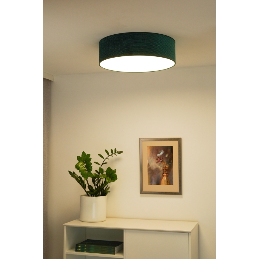 Duolla - LED Mennyezeti lámpa CORTINA LED/26W/230V átm. 30 cm 4000K zöld