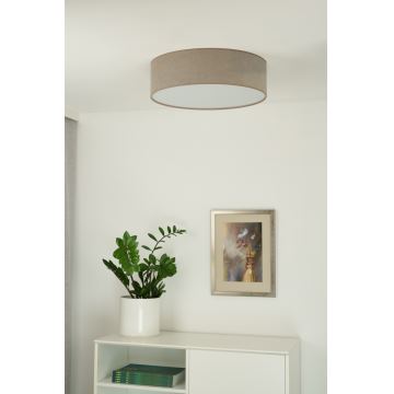 Duolla - LED Mennyezeti lámpa CORTINA LED/26W/230V átm. 30 cm barna